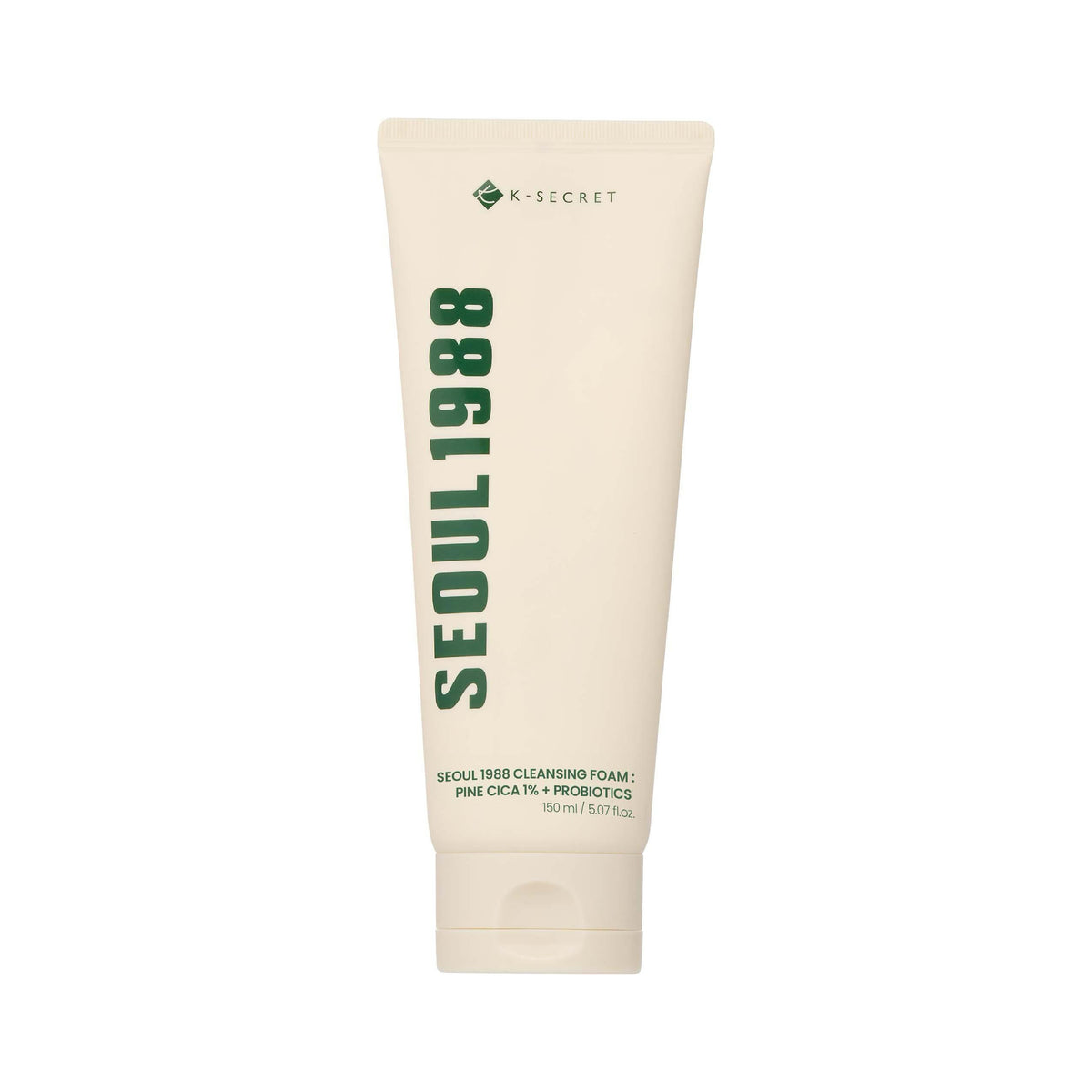 K-SECRET SEOUL 1988 Cleansing Foam : Pine Cica 1% + Probiotics