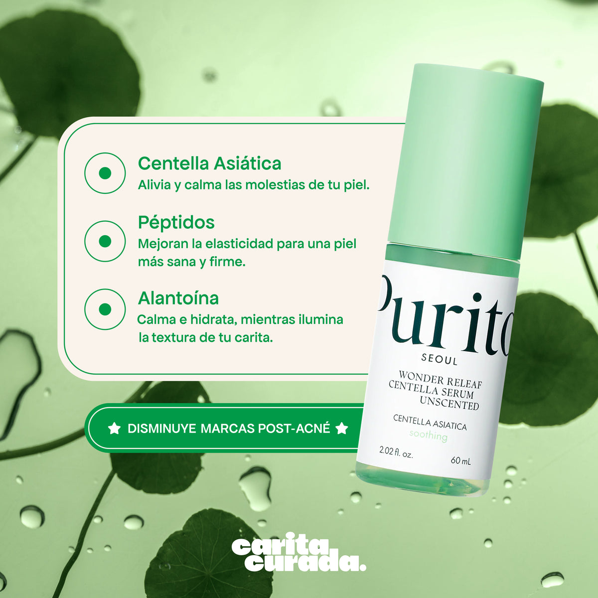 Purito Seoul Wonder Releaf Centella Serum Unscented