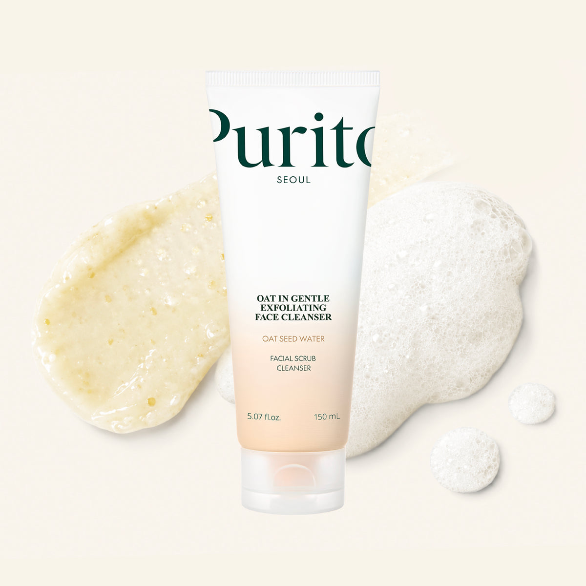Purito Seoul Oat In Gentle Exfoliating Face Cleanser
